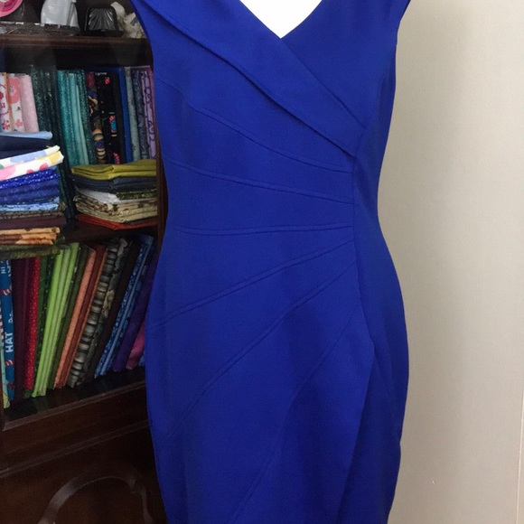 Royal Blue Cocktail Dress - Worn Once! - Picture 2 of 5